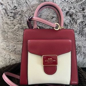 [AUTHENTIC] Coach Small Leather Tote Bag